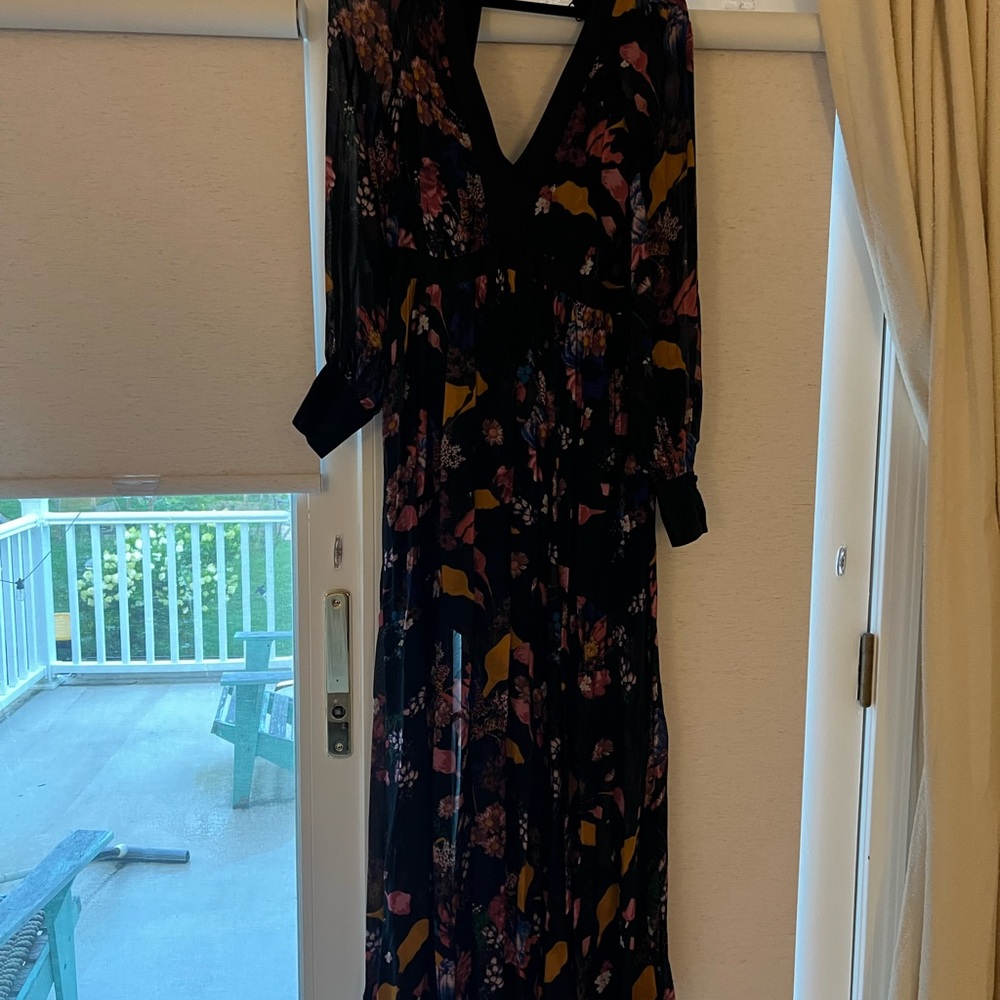 Maeve Long Sleeve Dress in Elegant Floral